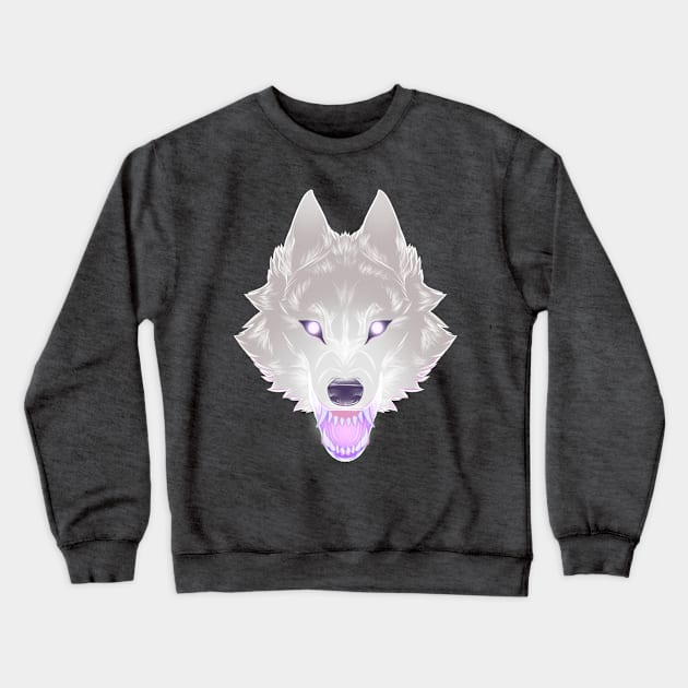 Inverted Wolf Crewneck Sweatshirt by RioBurton